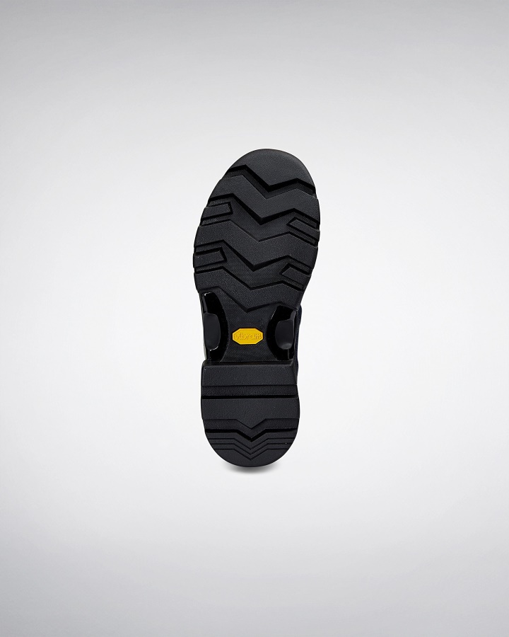 Hunter Damskie Balmoral Boki Regulowane 3mm Neoprenowe Kalosze Granatowe - Peppercorn