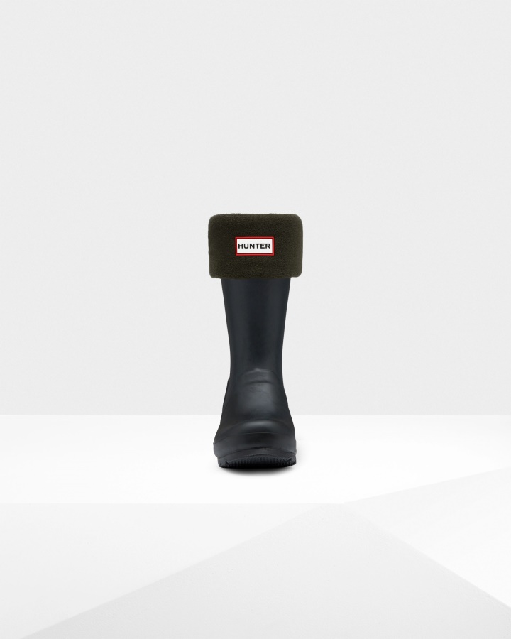 Hunter Krótkie Skarpetki Do Butów Ciemna Oliwka