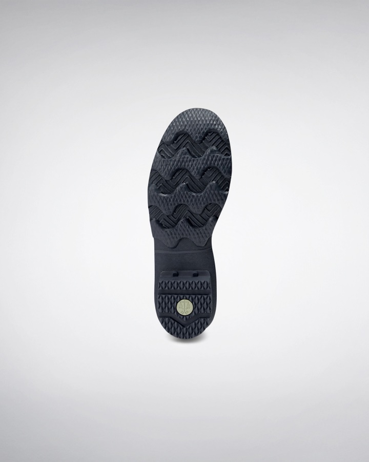 Hunter Norris Field Szerokie Buty Przeciwdeszczowe Navy