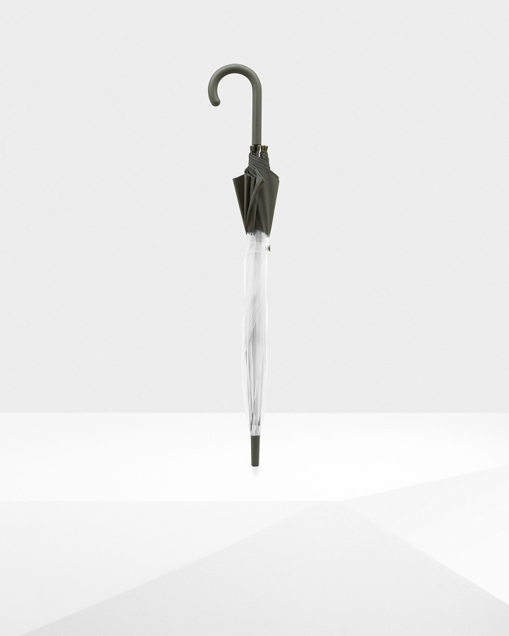 Hunter Wąsy Parasol Bąbelkowy Ciemna Oliwka