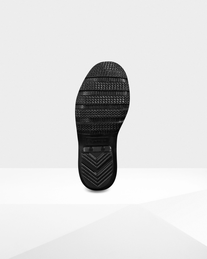 Hunter Duże Dzieci (5-11 Lat) Perłowe Kalosze Czarne