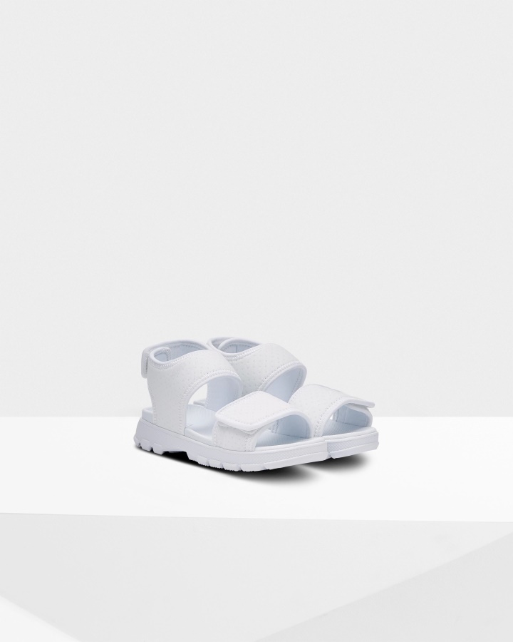 Hunter Duże Dzieci (5-9 Lat) Sandały Do ​​chodzenia Na Zewnątrz Białe