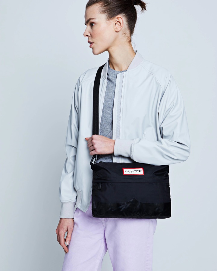 Torba Boczna Sacoche Hunter Ripstop Czarna