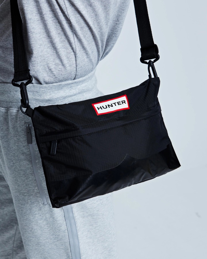 Torba Boczna Sacoche Hunter Ripstop Czarna