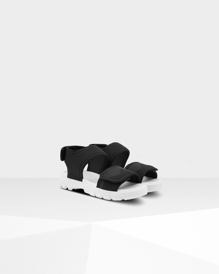 Hunter Duże Dzieci (5-9 Lat) Sandały Do ​​chodzenia Na Zewnątrz Czarne