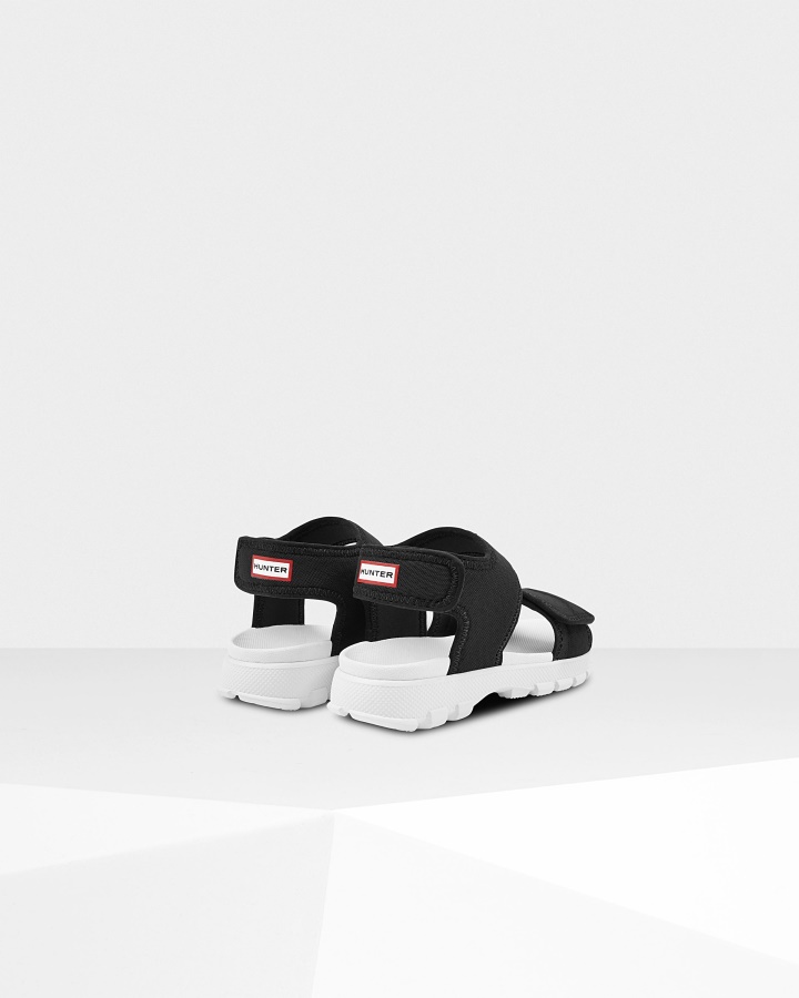 Hunter Duże Dzieci (5-9 Lat) Sandały Do ​​chodzenia Na Zewnątrz Czarne