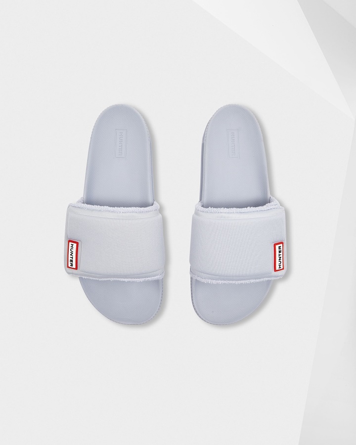 Regulowane Klapki Damskie Hunter Arktic Iris Blue