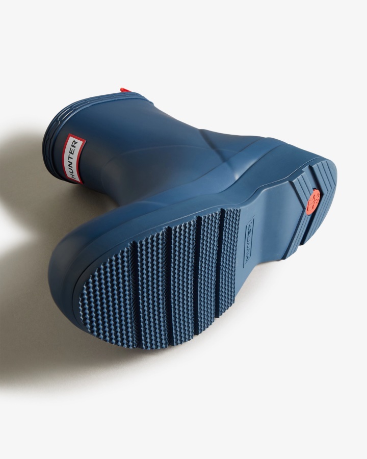 Hunter Męskie Buty Do Gry Krótkie Kalosze Kerhuelen Navy