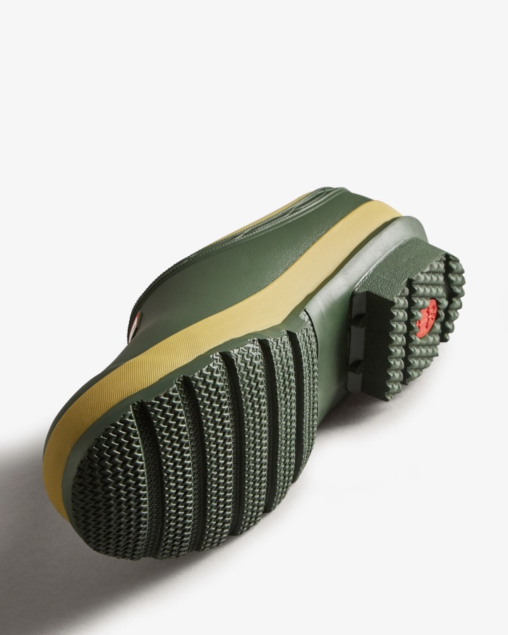 Hunter Damskie Chodaki Ogrodnicze Vintage Zielone