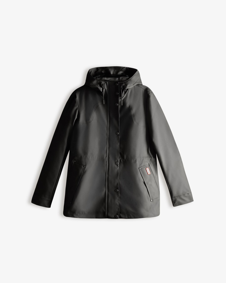 Lekka Wodoodporna Kurtka Damska Hunter Czarna