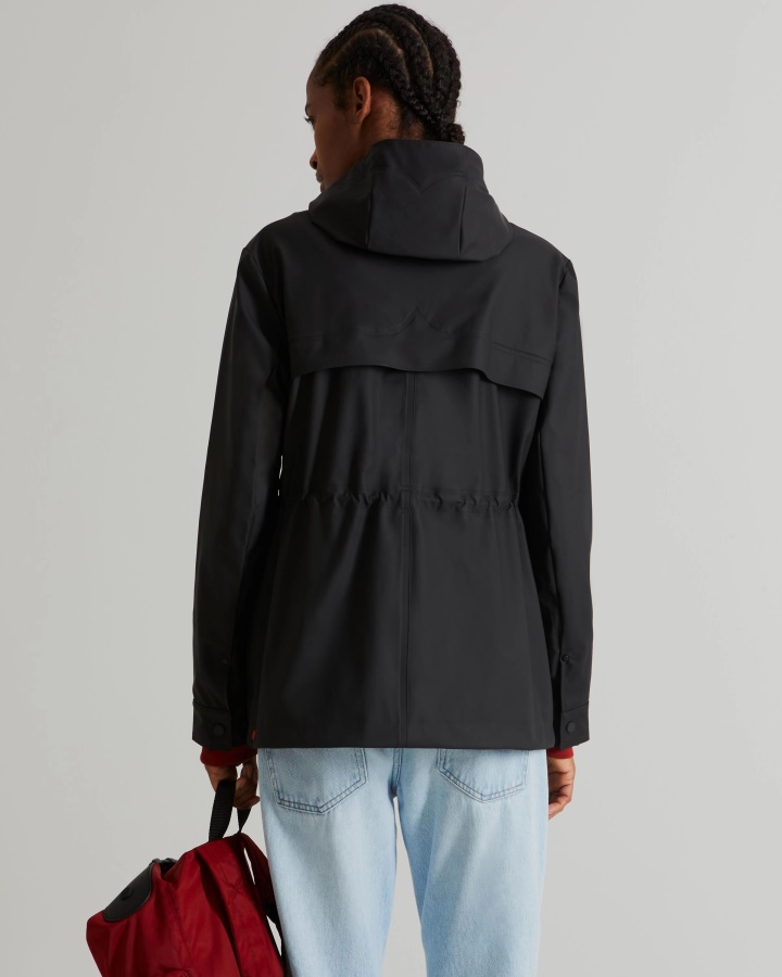 Lekka Wodoodporna Kurtka Damska Hunter Czarna