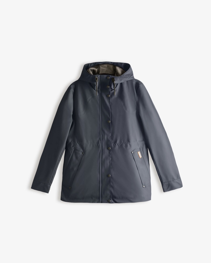 Lekka Wodoodporna Kurtka Damska Hunter Granatowa