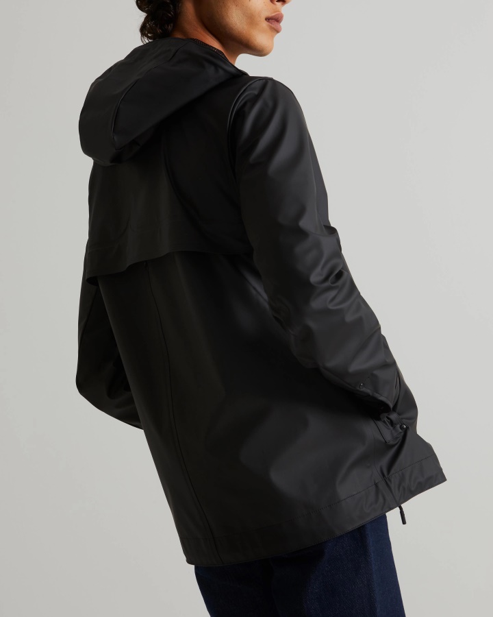 Lekka Wodoodporna Kurtka Męska Hunter Czarna