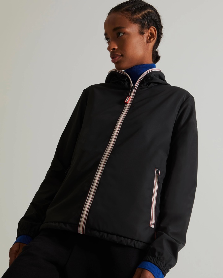 Lekka Kurtka Damska Hunter Z Recyklingu, Czarna