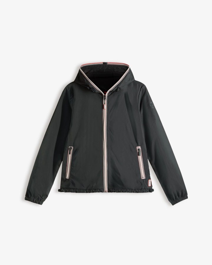 Lekka Kurtka Damska Hunter Z Recyklingu, Czarna