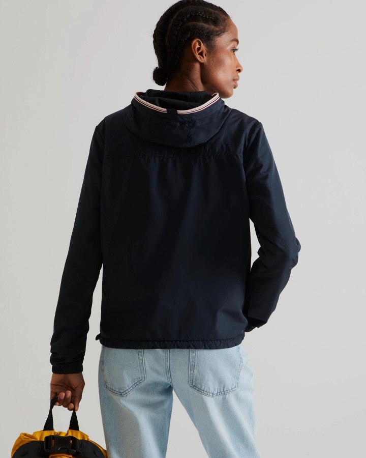 Lekka Kurtka Damska Hunter Z Recyklingu W Kolorze Granatowym