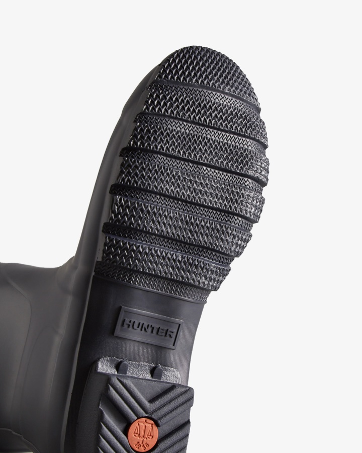 Oryginalne Krótkie Kalosze Damskie Hunter Granatowe