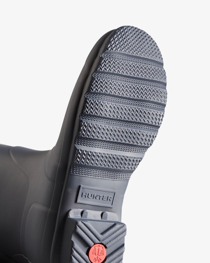 Hunter Damskie Regulowane Kalosze Z Krótkim Tyłem, Granatowe