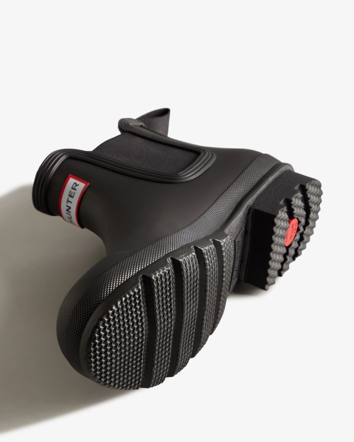 Oryginalne Damskie Buty Chelsea Hunter Czarne