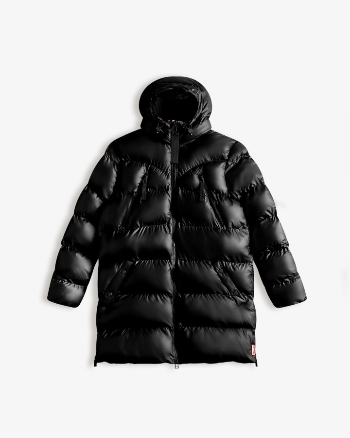 Ocieplana Damska Kurtka Puchowa Hunter Czarna