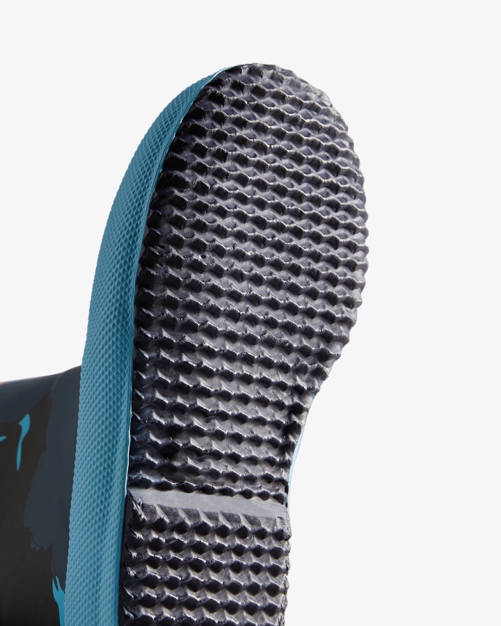 Hunter Kids First (18 Miesięcy-8 Lat) Buty Przeciwdeszczowe Z Nadrukiem Lodowym Iceberg Kerhuelen Navy
