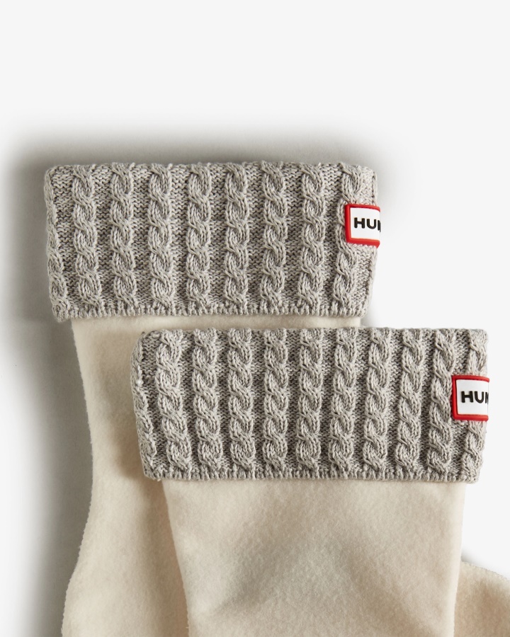 Recyklingowe Mini Skarpetki Z Dzianiny Typu Cuff Hunter Z Krótkimi Butami