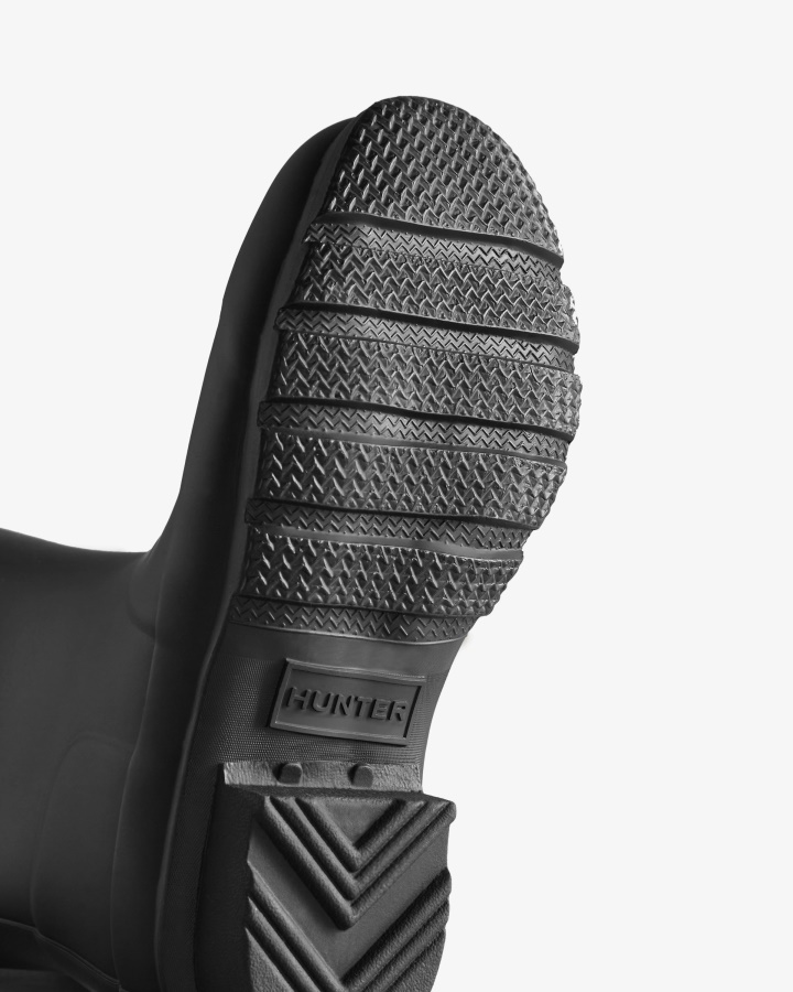 Hunter Oryginalne Duże Dzieci (5-11 Lat) Kalosze Czarne