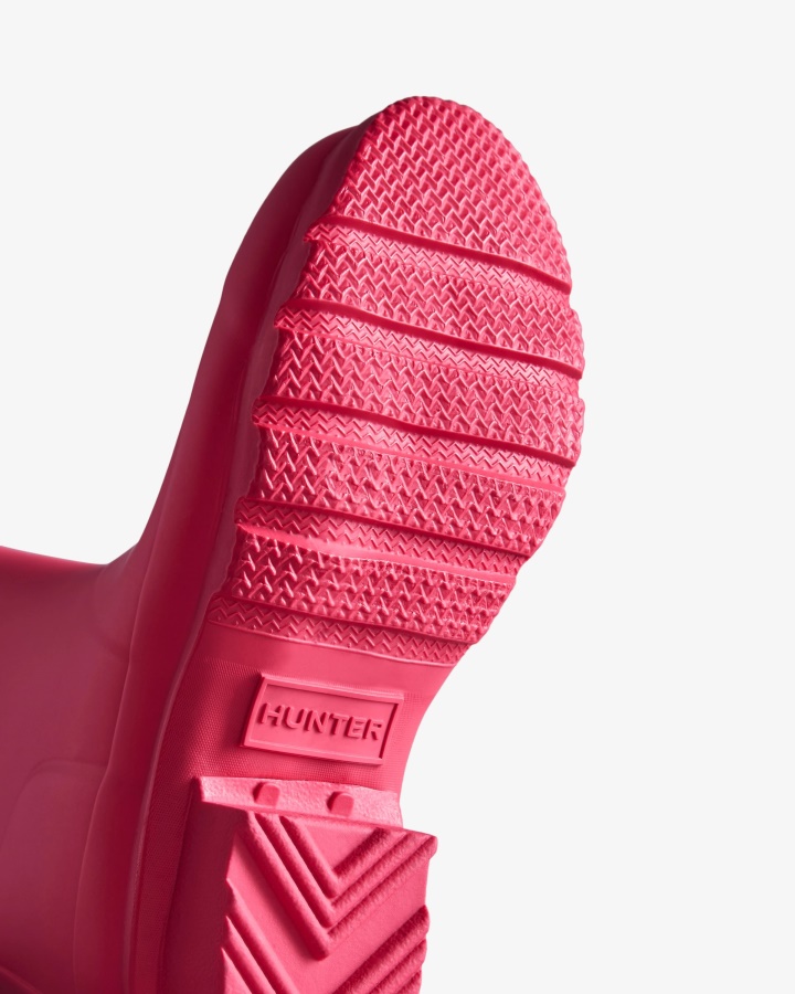 Hunter Oryginalne Duże Dzieci (5-11 Lat) Kalosze Jasnoróżowe