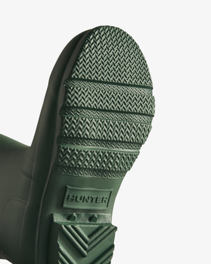 Hunter Oryginalne Małe Dzieci (2-6 Lat) Kalosze Hunter Green