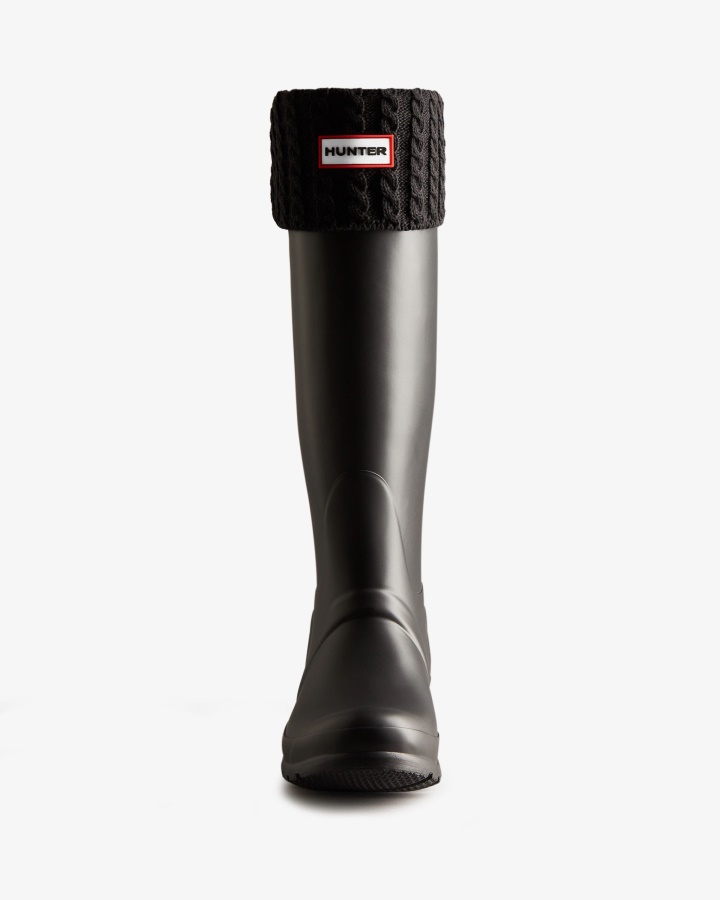 Hunter Z Recyklingu Mini Skarpety Z Dzianiny Z Mankietem Na Mankietach