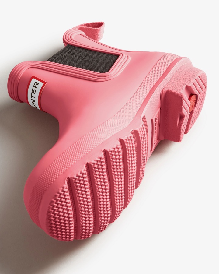 Hunter Disney Chelsea Buty Damskie Różowe Dreszcze