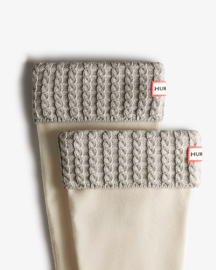 Recyklingowe Mini Skarpetki Z Dzianiny Z Mankietami Na Wysoki But Hunter