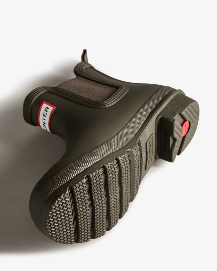 Hunter Damskie Oryginalne Buty Chelsea Gorzka Czekolada