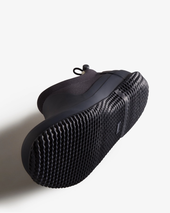 Hunter Damskie Ocieplane Wegańskie Buty Z Owczej Skóry Hunter Navy