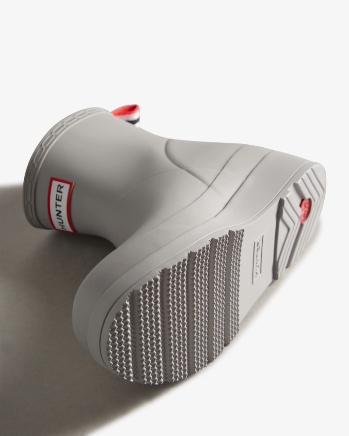 Krótkie Kalosze Damskie Hunter Cynkowoszary