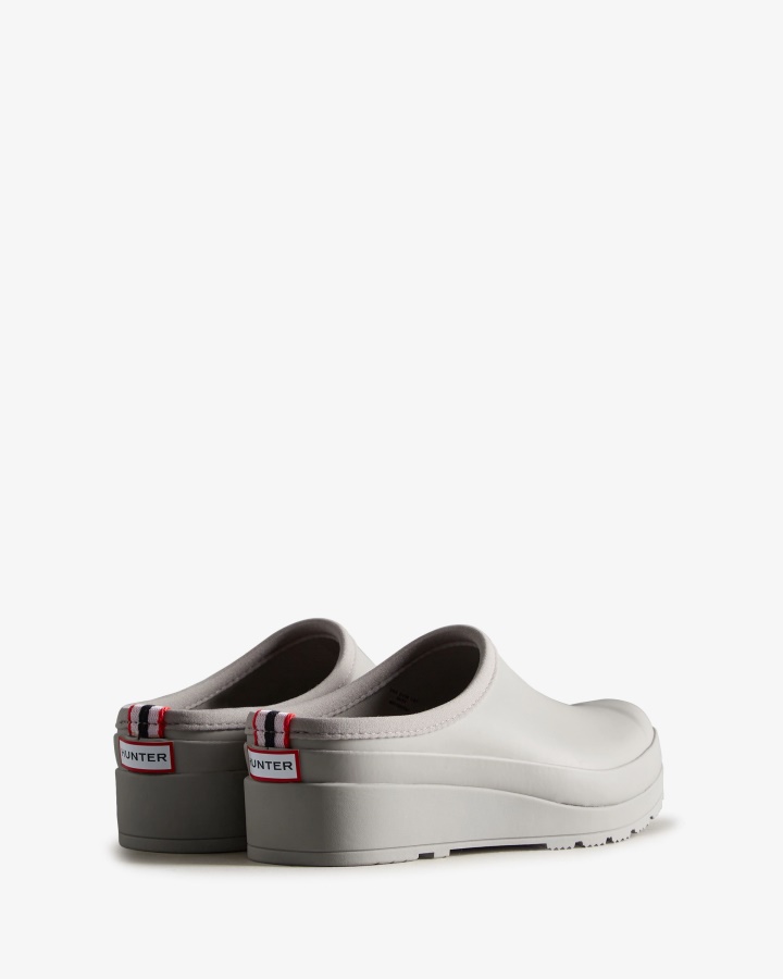 Hunter Damskie Chodaki Do Zabawy Cynkowo-szare