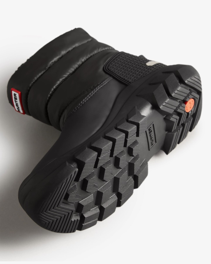 Hunter Duże Dzieci (5-10 Lat) Ocieplane śniegowce Czarne