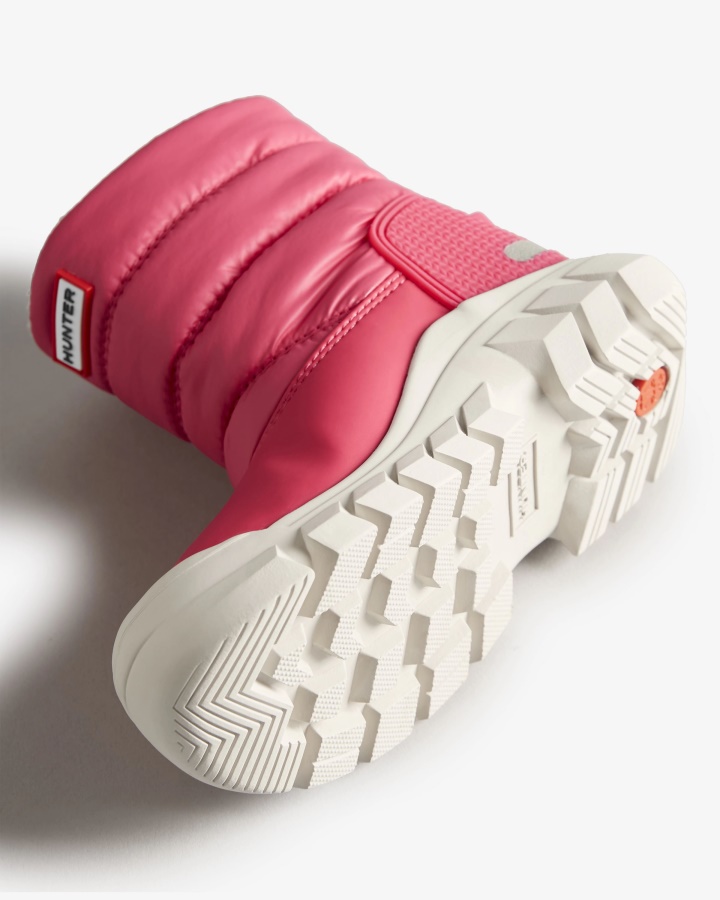 Hunter Małe Dzieci (18 Miesięcy-6 Lat) Ocieplane śniegowce Jasnoróżowe