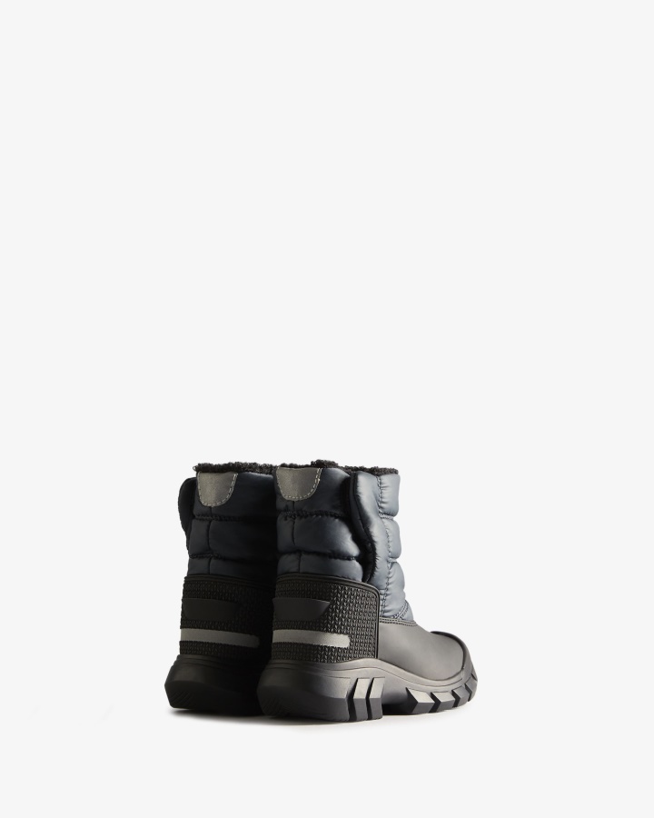 Hunter Little Kids (18 Miesięcy-6 Lat) Ocieplane śniegowce Granatowo-czarne