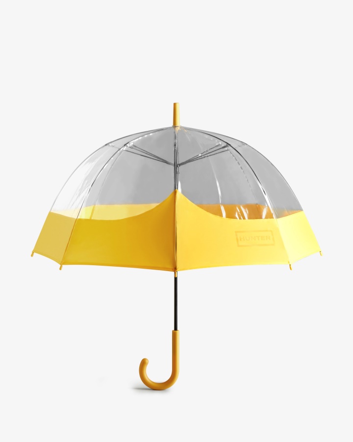 Hunter Wąsy Bąbelkowy Parasol żółty