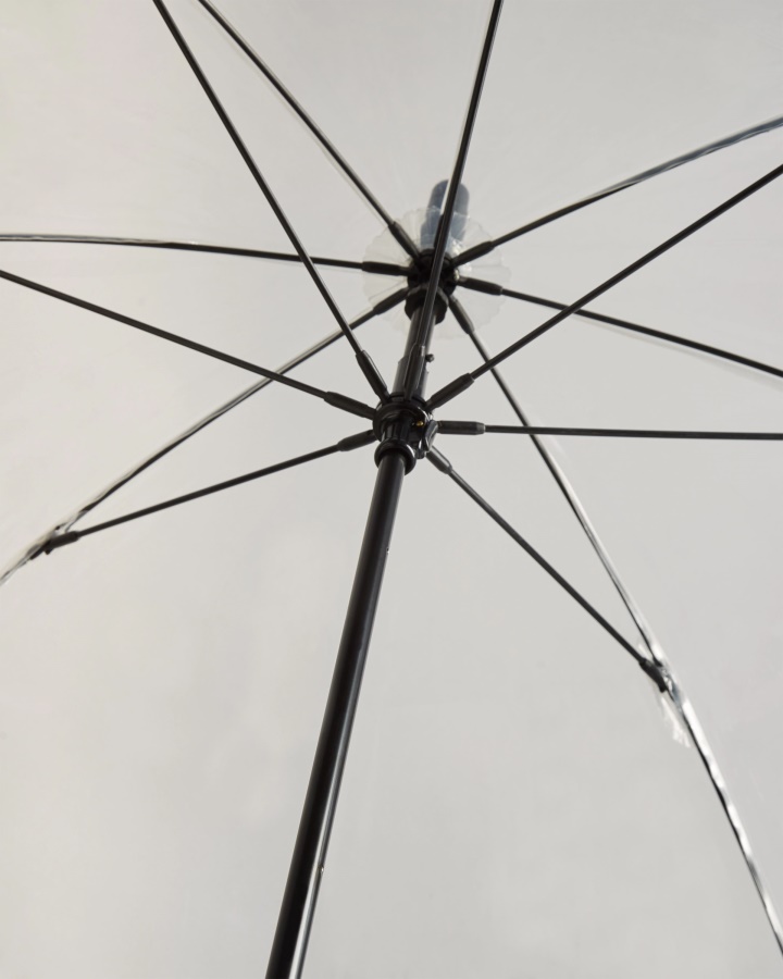 Hunter Wąsy Parasol Bąbelkowy Czarny