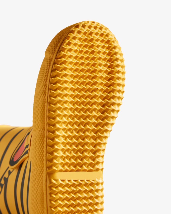 Hunter Kids First (18 Miesięcy-8 Lat) Księżycowy Nowy Rok Tygrys Kalosze żółte