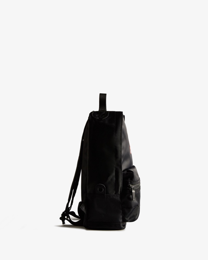 Hunter Dzieci Nylon Księżycowy Nowy Rok Tygrys Logo Plecak Czarny