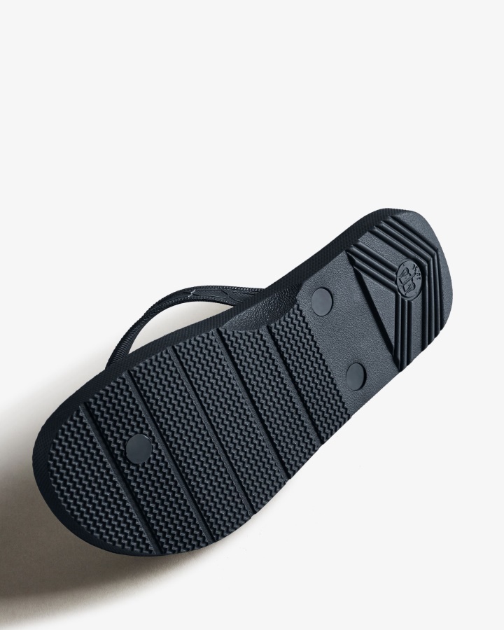 Klapki Damskie Hunter Granatowe