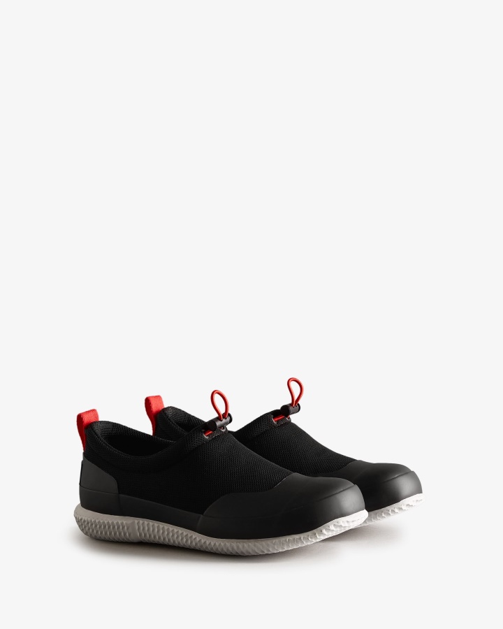 Hunter Damskie Buty Z Siateczki Czarne