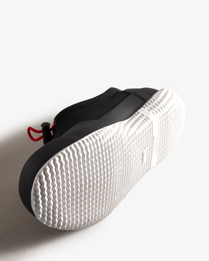 Hunter Damskie Buty Z Siateczki Czarne