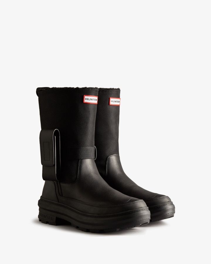 Hunter Damski Wigilia Zabójstw Krótki Czarny But Myśliwski