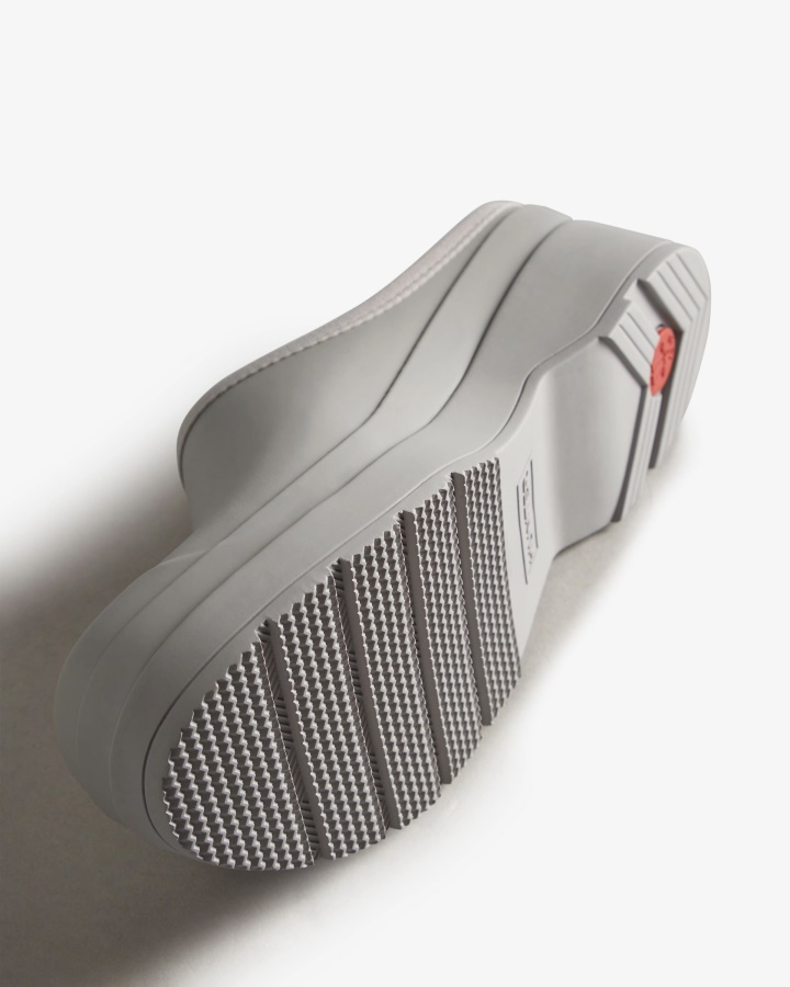 Męskie Chodaki Hunter Szare Cynkowoszary