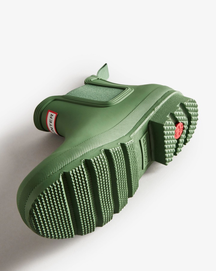 Oryginalne Męskie Buty Chelsea Hunter Spadły Na Zielono