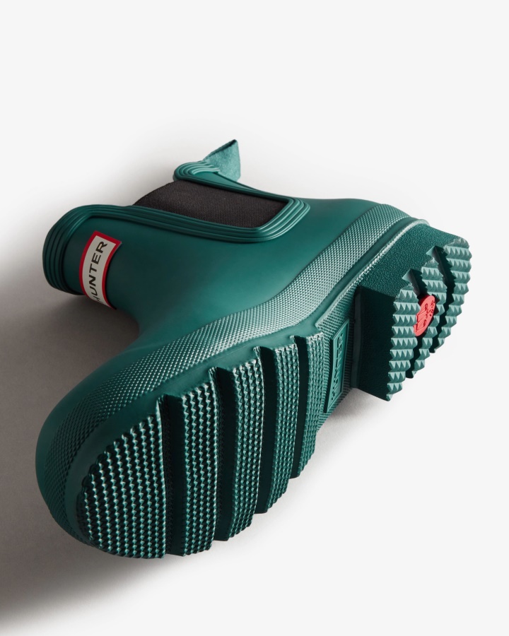 Oryginalne Męskie Buty Chelsea Hunter Loch Awe Blue